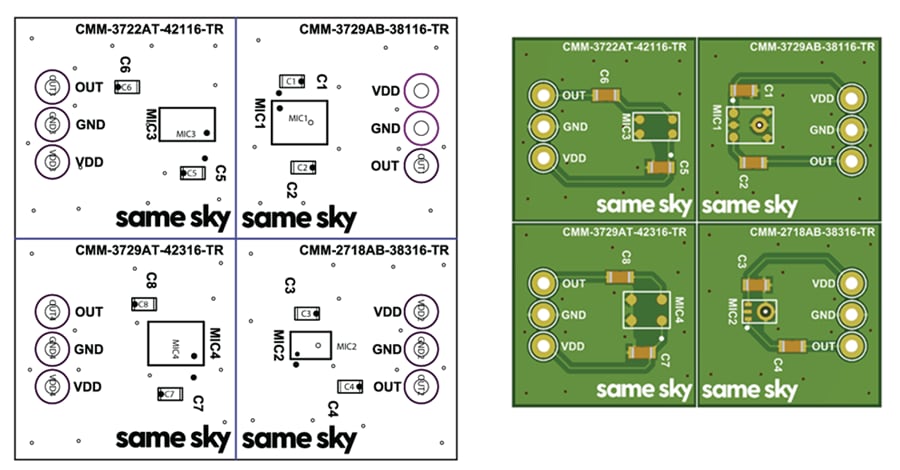 Same Sky DEVKIT-MEMS-005 Microphone Development Kit